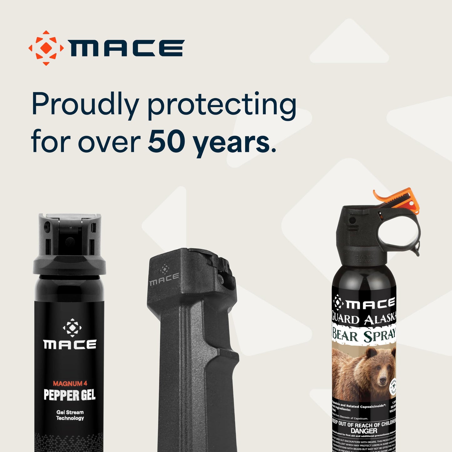 Mace Bear Spray - Guard Alaska Bear Deterrent & Self Defense Spray with Spray Holster, 9 oz, 20ft Effective Range Up to 40ft, Max Strength 20% OC, Great for Hiking, Camping, Hunting