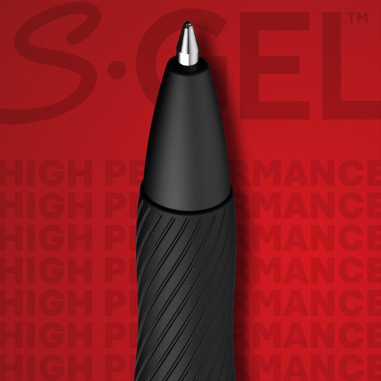 Sharpie S-Gel Gel Pens, Black Barrel, Bold Point (1.0mm), Blue Ink, 12 Count - Home, Office, School, Journaling, Writing, Note-Taking, Teacher Supplies