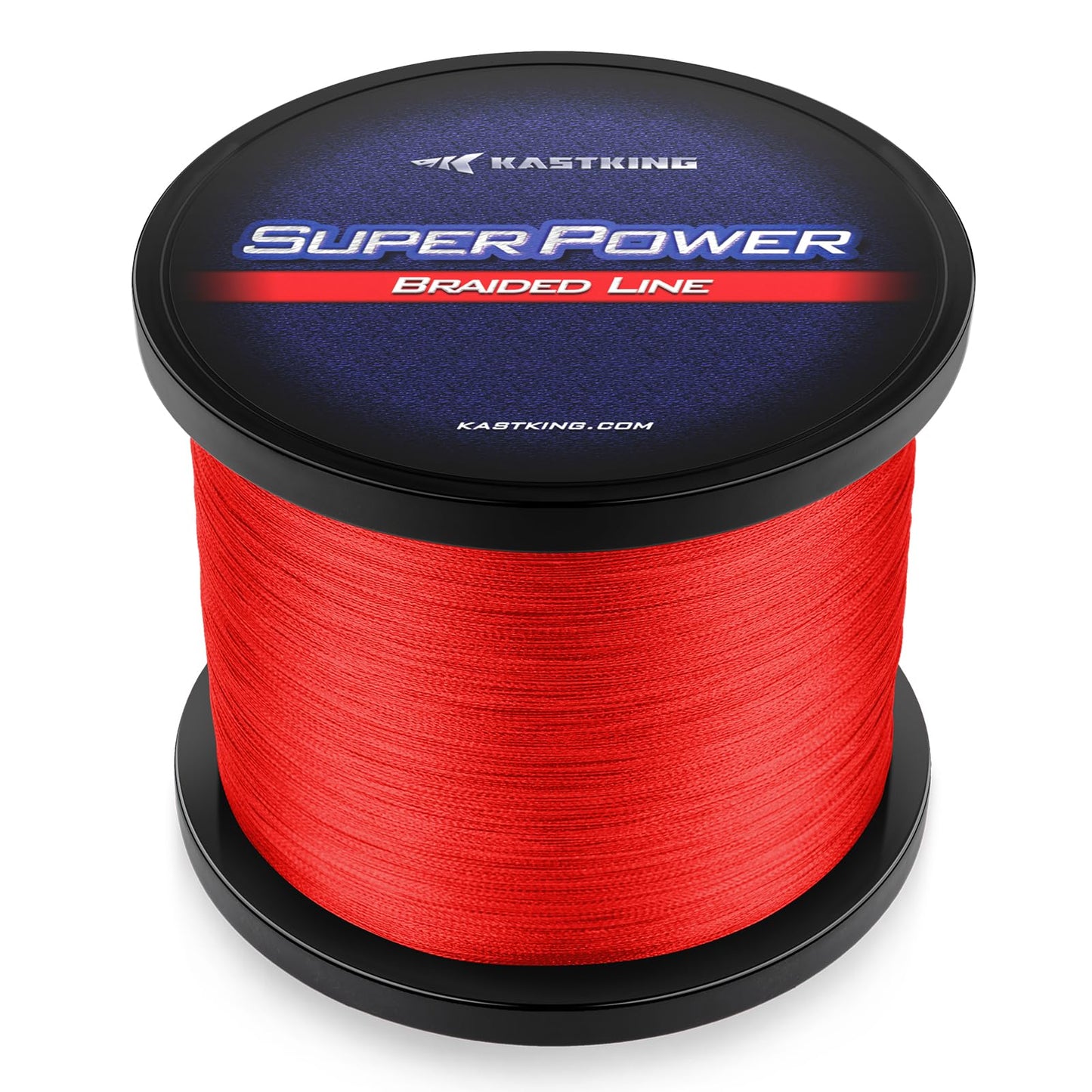 KastKing Superpower Braided Fishing Line, Red, 12LB, 300+27 Yds