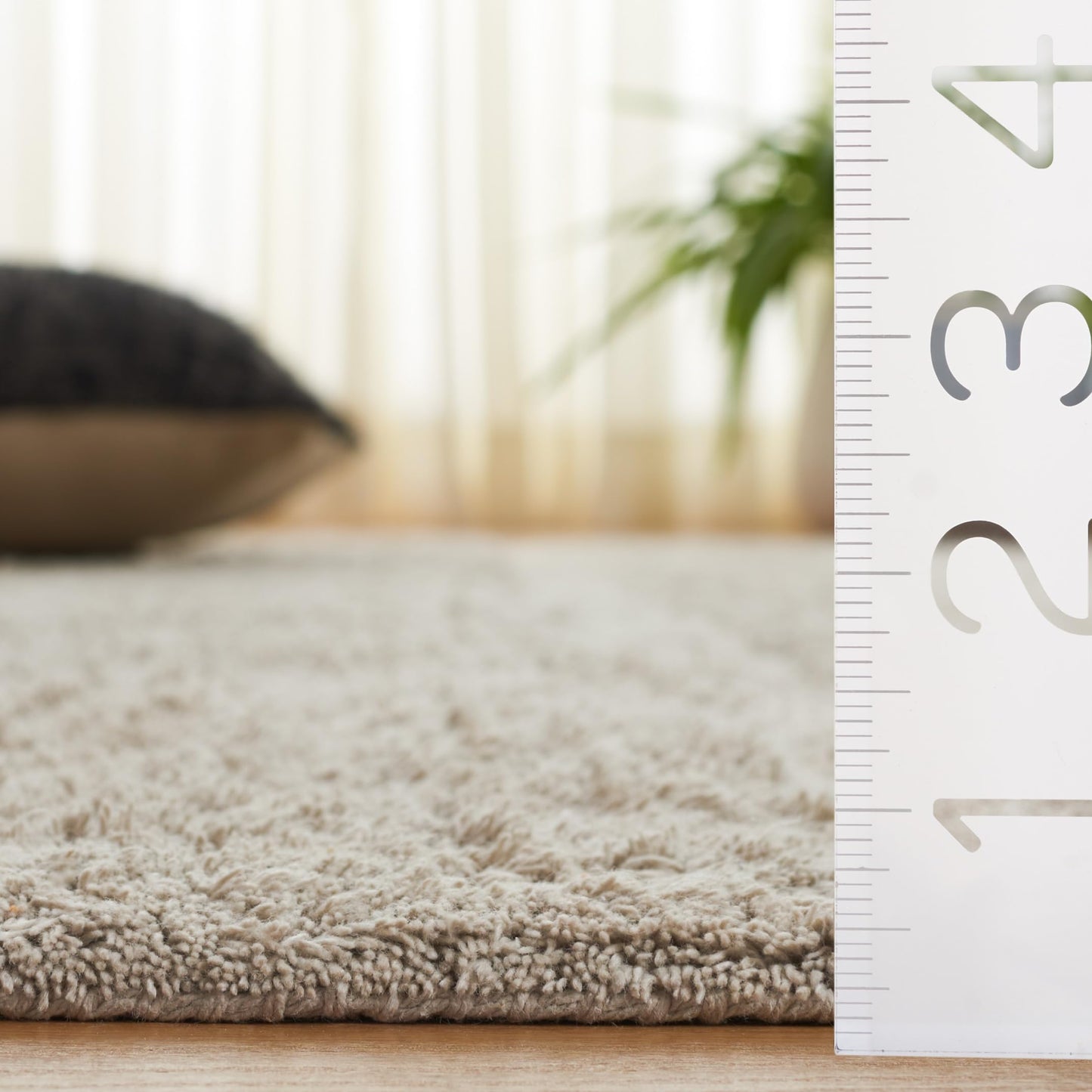 SAFAVIEH Washable Rug Easy Care Collection - 6' x 9', Green, Handmade Cotton, Easy to Clean, Ideal for Living Room, Bedroom, Dining Space (ECR217Y)