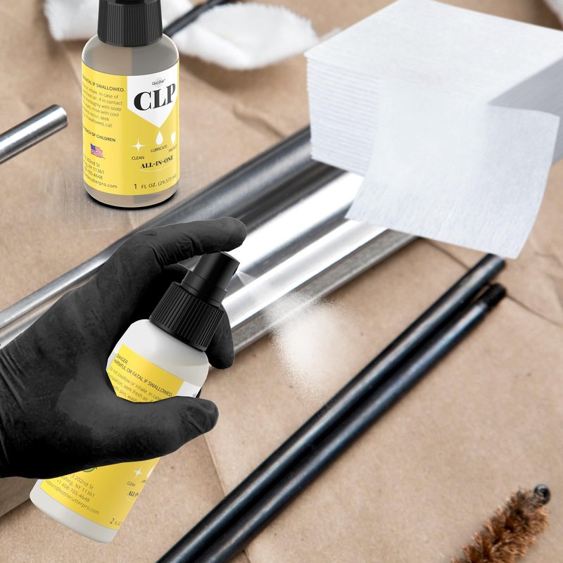 Gun Oil 2 oz & 1 oz Needle Oiler Gun Cleaning Kit, Multi-Purpose Gun Lubricant Kit Protector, Clp Gun Cleaner and Lubricant, Gun Cleaning kit with Oil and Cleaner - by Qucship