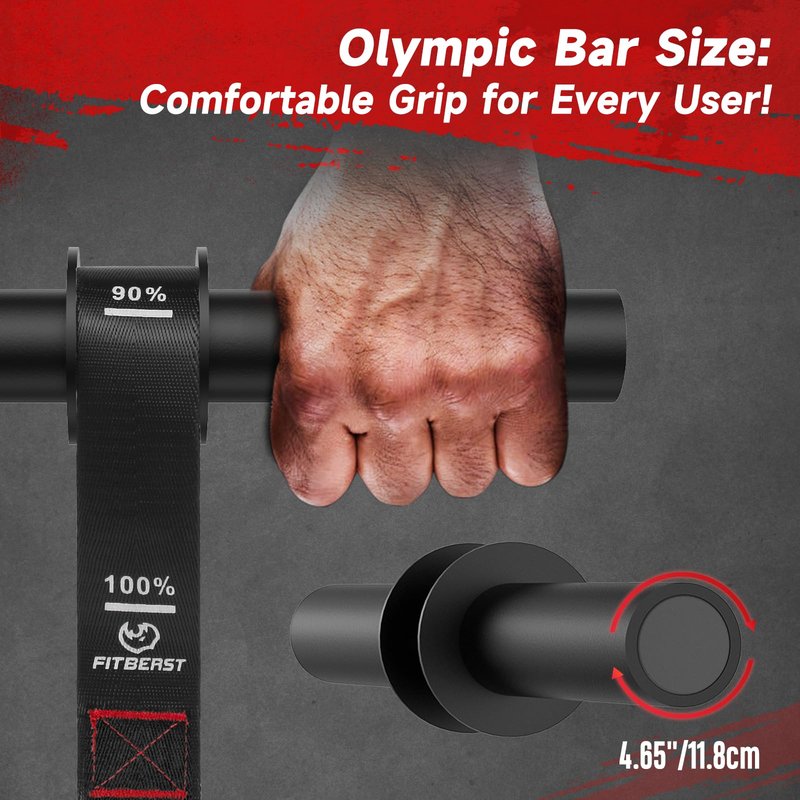 FitBeast Wrist Roller Forearm Trainer, Forearm Exerciser for Grip Strength Training, Forearm and Wrist Strengthener