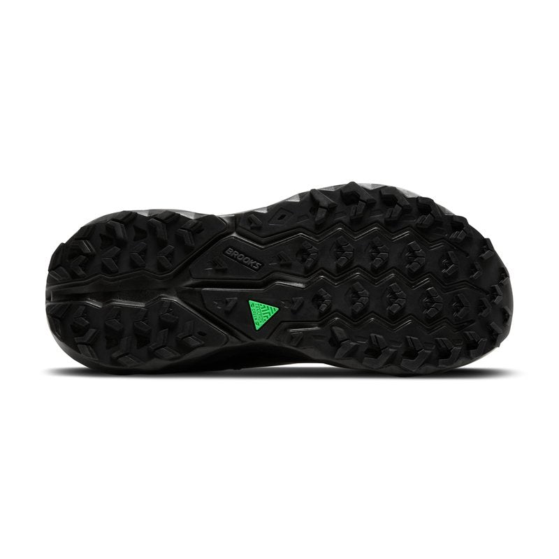Brooks Women’s Cascadia 19 Mountain Trail Running Shoe - Black/Black/Ebony - 8 Medium