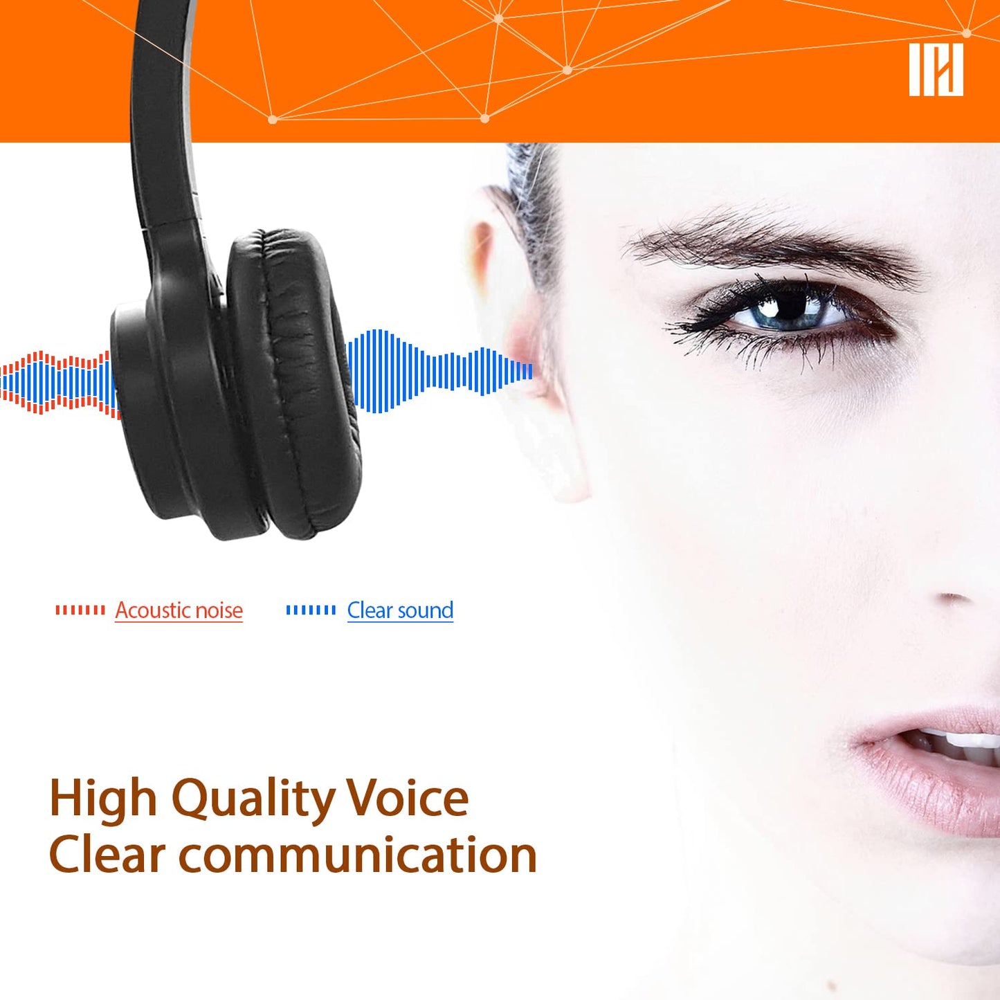 IPD IPH-250 Phone Headset with Noise Cancelling Microphone for Office and Call Center-Compatible with Avaya 1608 1616 9601 9608 9611 9611G 9620 9621 9630 9631 9640 9641 9650 9670 J139 J159 J169 J179