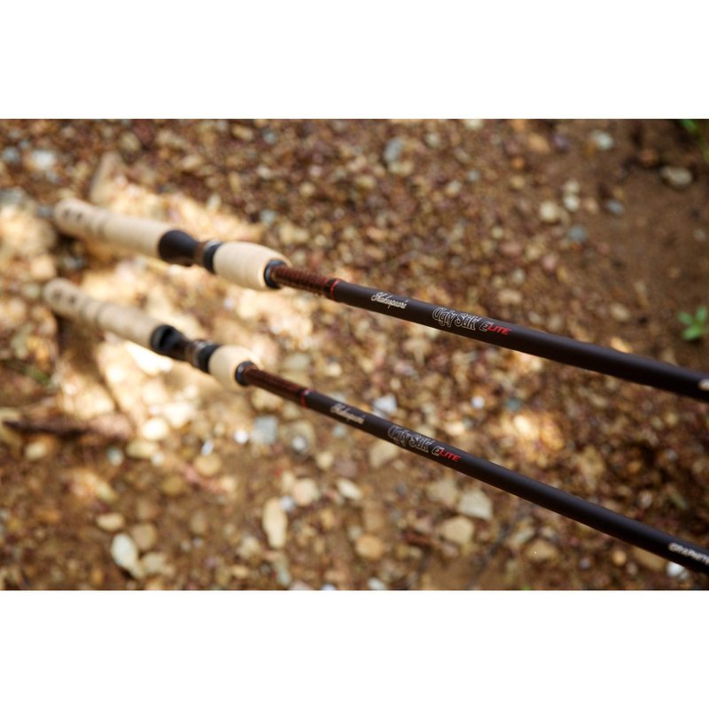 Ugly Stik 7’ Elite Spinning Fishing Rod and Reel Spinning Combo, Ugly Tech Construction with Clear Tip Design, 7’ 2-Piece Fast Action Rod
