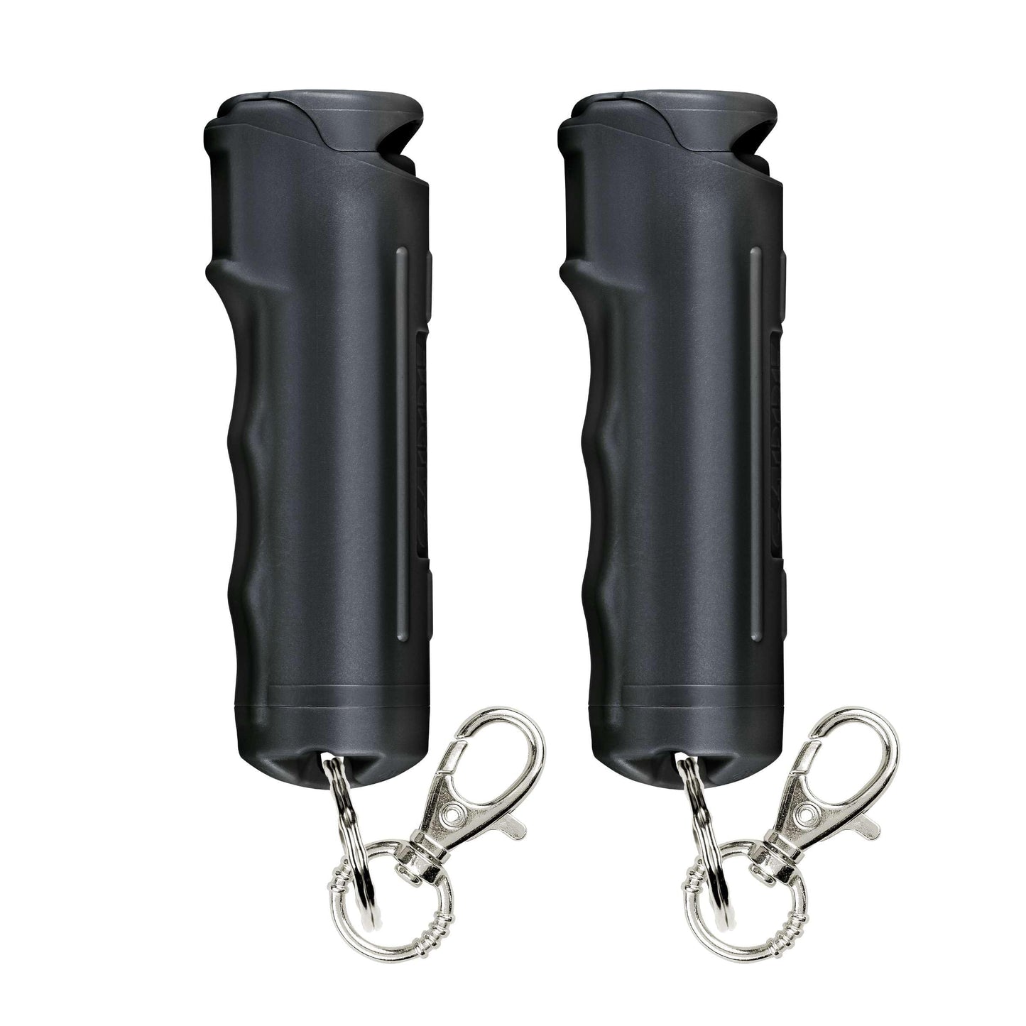SABRE Pepper Gel Spray with Fast Flip Top Safety & Snap‑Clip Keychain for Self Defense - Max Strength with UV Dye, Finger Grip, Reduces Wind Blowback,10-Sec Spray,14ft Range, Made in USA, 0.54 fl oz