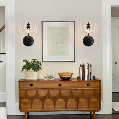 Black Wall Sconces 1 Light Wall Sconce Lights for Living Room