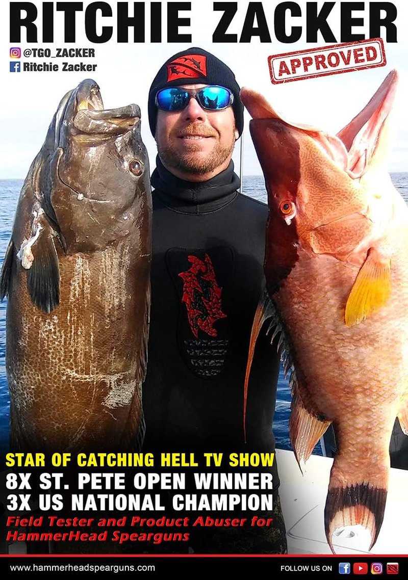 Hammerhead Spearguns 9/16” Metal Wishbone Bands - Compatible with JBL, AB Biller & Ocean Rhino