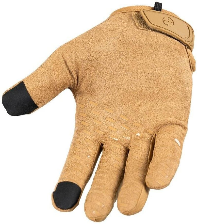LA Police Gear Men's Core Patrol Glove, Durable and Lightweight Work Gloves for Men, Touchscreen Compatible Gloves, Enhanced Grip for Better Control, Coyote, XLarge