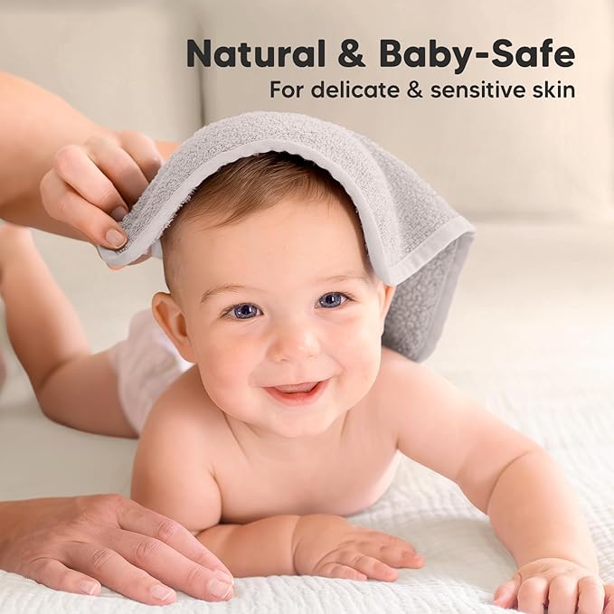 6-Pack Baby Washcloths