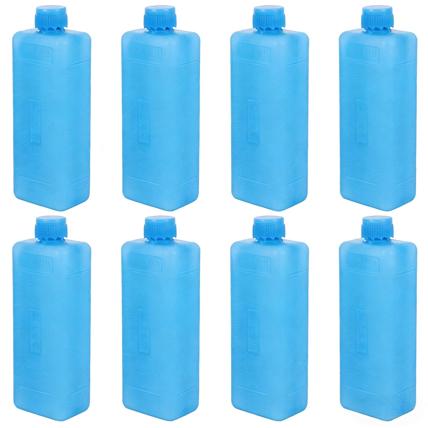 TUESMEILL Mini Ice Packs for Swamp Cooler 8Pcs Refillable Blocks Portable Air Conditioner Fan Reusable Cold Freezer Box Evaporative Cooling Insert Lunch Travel