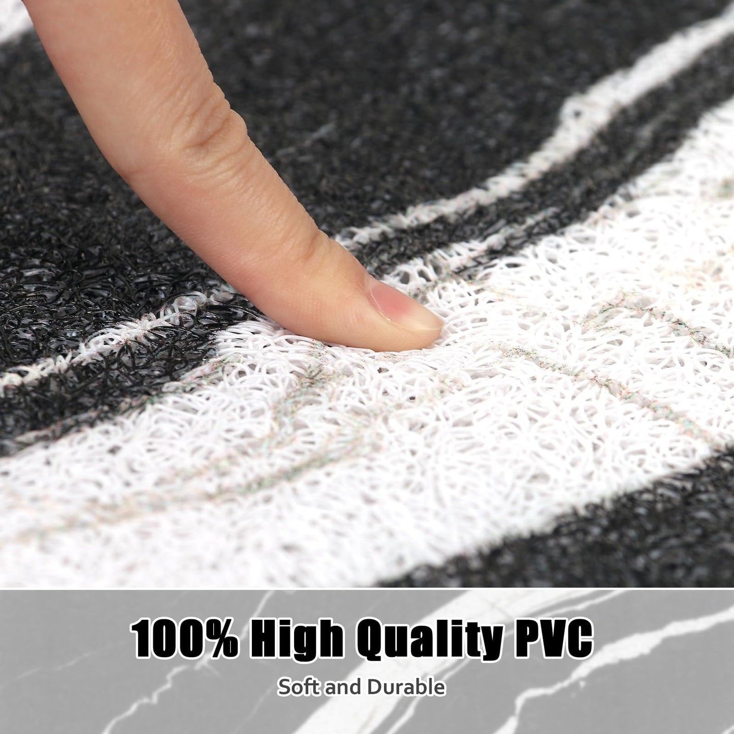 Shower Mat Non Slip: 24x36 Inch Large Shower mats for Inside Shower with Drain Hole in Middle, Super Soft PVC Loofah Massage Shower Floor Mat, Anti Slip Shower Stall Mat, Quick Drying