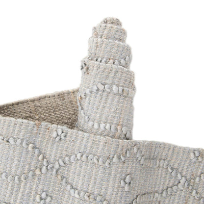 Rugs.com - Larsa Jute Rug – 6 Ft Runner Gray Hand Woven Jute Runner Eco-Friendly Texture for Hallways, Kitchens, and Entryways