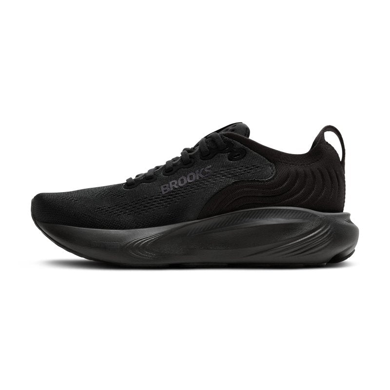 Brooks Women’s Adrenaline GTS 25 Supportive Running & Walking Shoe - Black/Black/Ebony - 12 Narrow