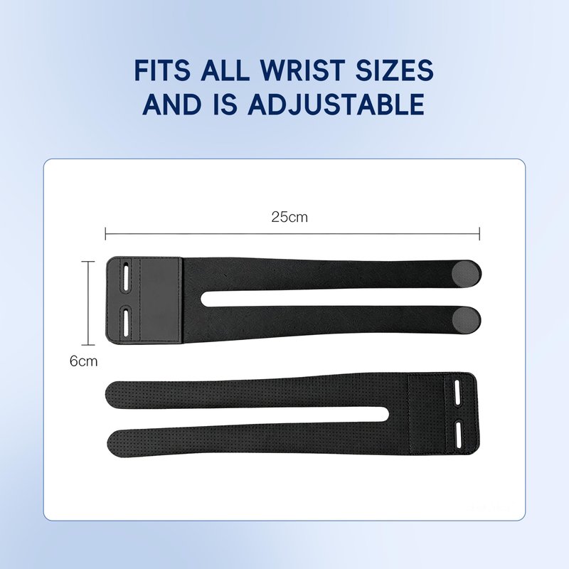 Wrist Brace for Men & Women – Provide Support for Sports, Work, Daily Activities& Wrist Strains Relief – Adjustable Support for Tendonitis, Carpal Tunnel & Arthritis – Fits Left & Right Wrist (1, Black)