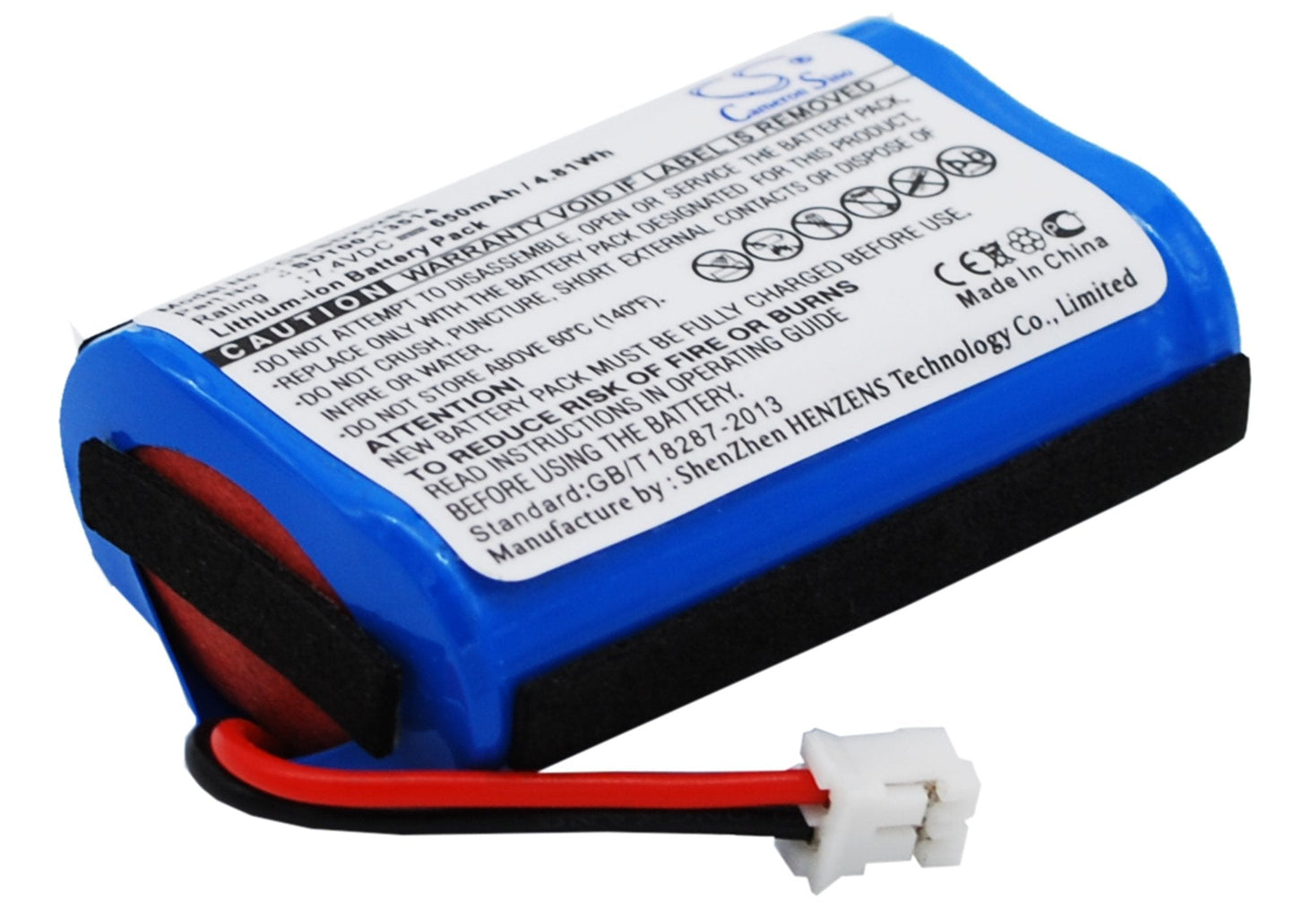Replacement Battery for Sportdog ProHunter 2525 ProHunter 2525 Transmitter SD-2525 SD-2525 ProHunter Transmitter SD-2525 transmitter ST101-SP Transmitter ST101-SP SAC00-13514 SDT00-13514 (650mAh)