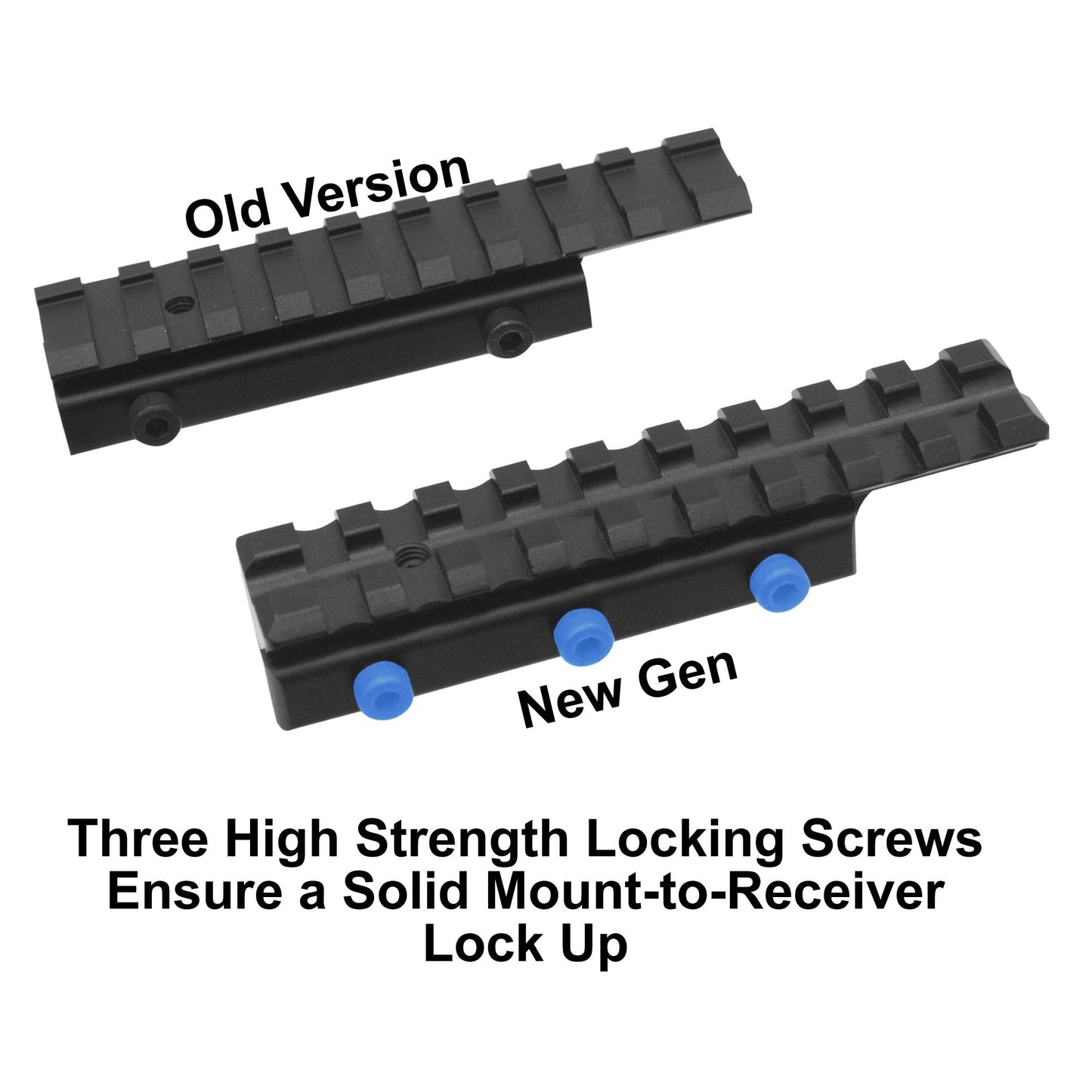UTG MNT-PMTOWL-A New Gen Dovetail to Picatinny/Weaver Adaptor Mount, One Size Black
