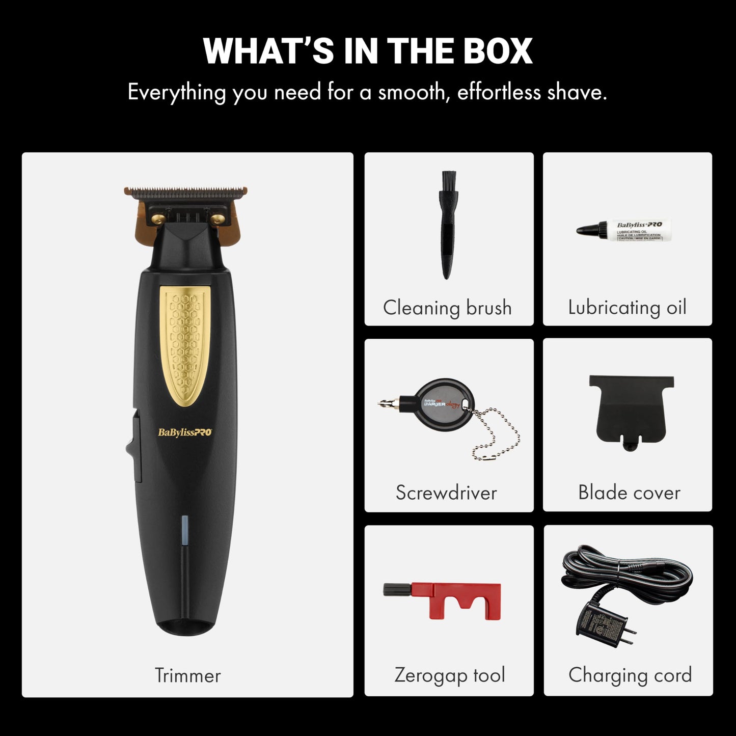 LithiumFX Cord/Cordless Lithium Ergonomic Hair Trimmers for Men