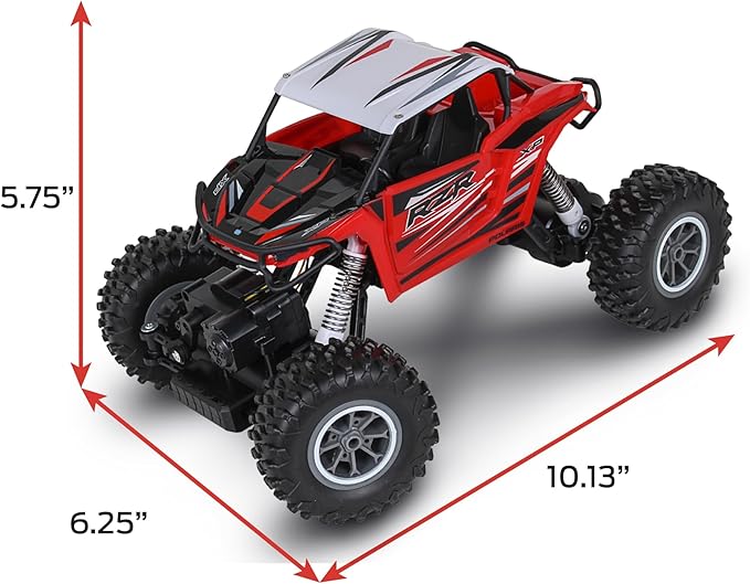 NKOK Polaris® R/C Off-Road 4WD (2.4GHz) RZR XP 1000 (Red)
