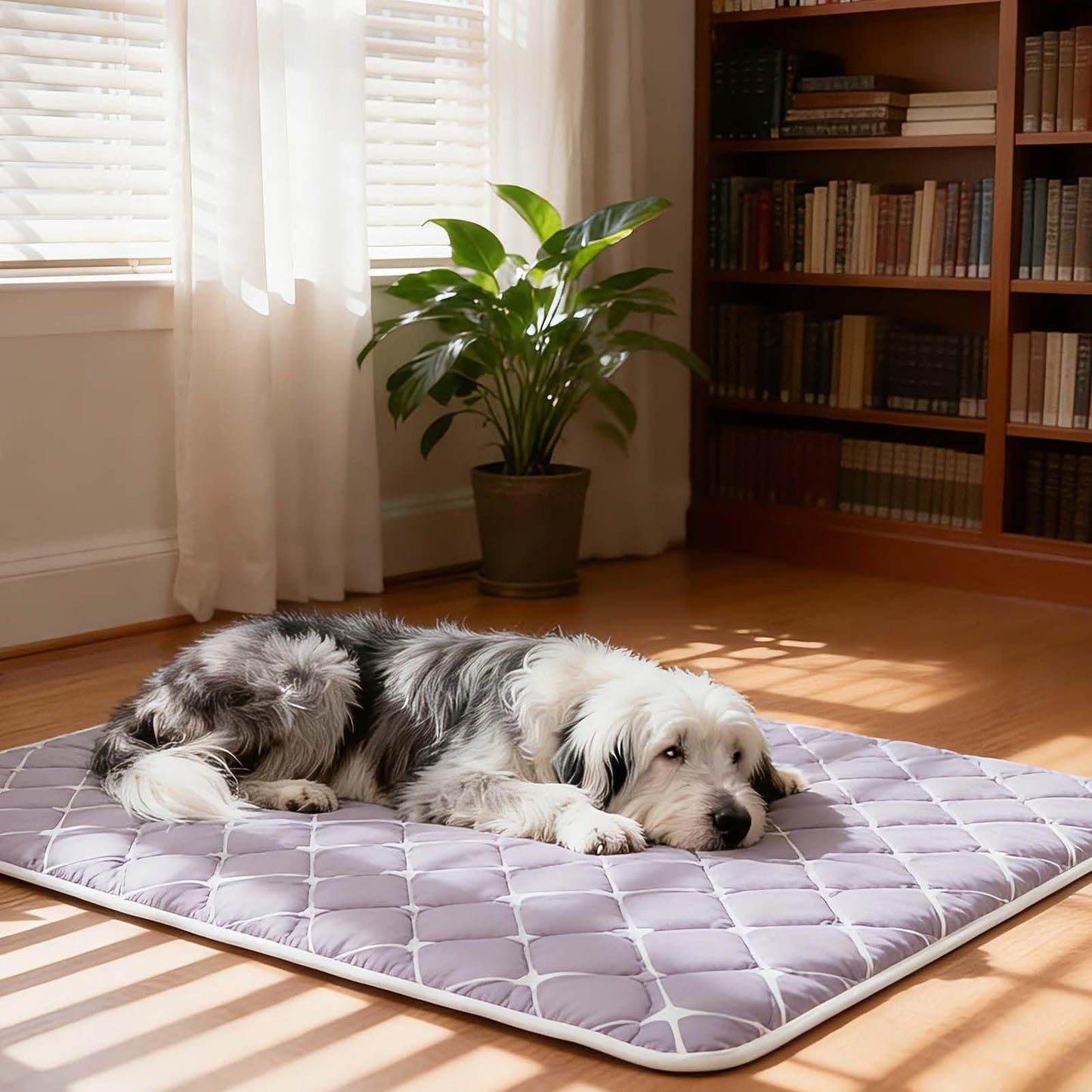 Bubble bear Dog Crate Mat - Ultra Soft, Washable & Anti-Slip Kennel Pad for Small/Medium/Large Dogs, Dark-Hued to Hide Stains (42"x28")