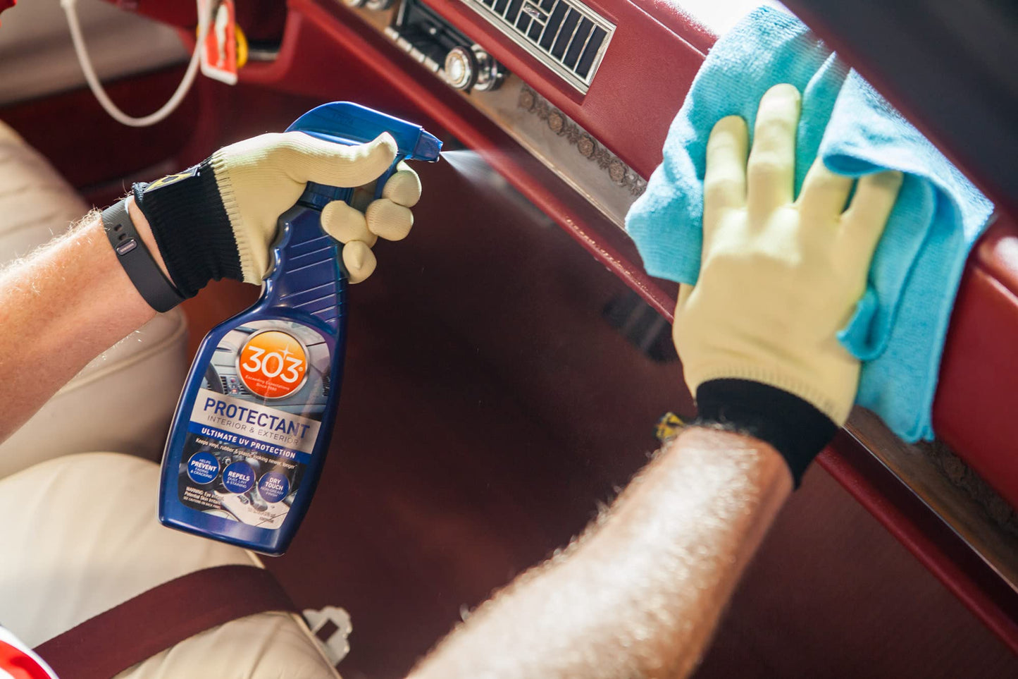 303 Automotive Protectant for Vinyl, Plastic & Rubber, 16 oz
