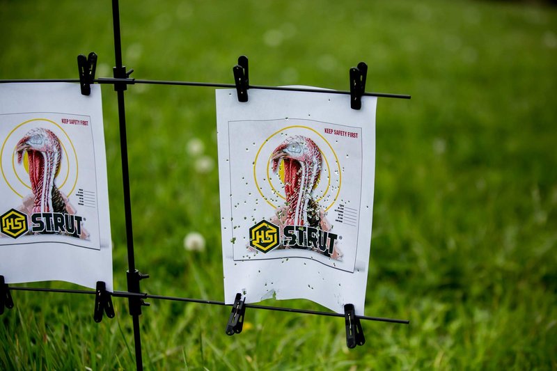 Hunters Specialties Full Size Paper Shooting Practice Turkey Targets - 11 inch x11 inch - 12 Pack