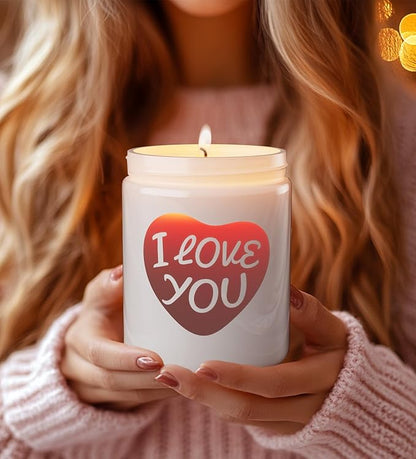 Christmas Candles,Christmas Gifts for Women, Sweet Orange Scent Candles, Holiday Candle Gifts for Mom,Perfect for Xmas,New Year,Winter Décor,Over 40 Hours of Burn Time, 100% Soy Wax