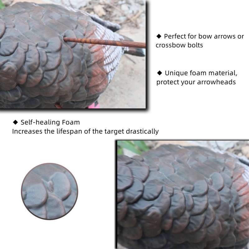 3D Turkey Archery Targets Animal Shooter for Practice Target Shooting