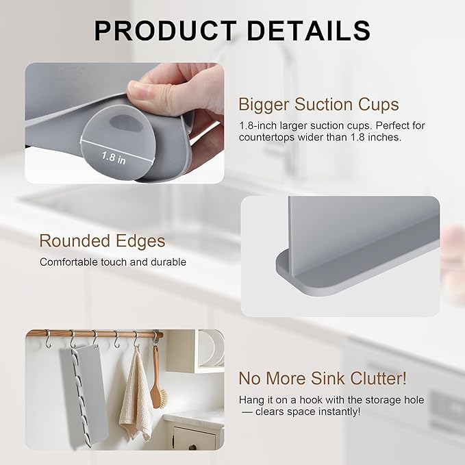 Silicone Sink Splash Guard, Sink Splash Guard