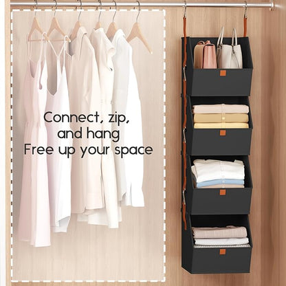 Hanging Closet Organizer 4 Tier