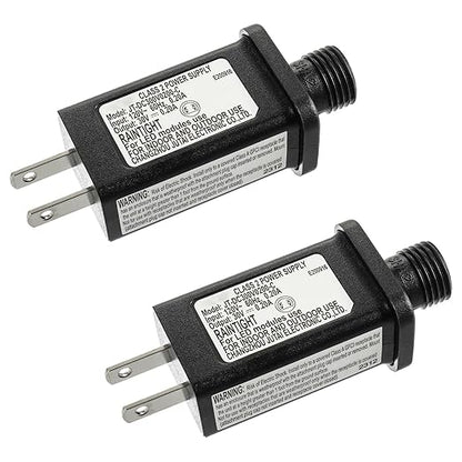 30V 6W LED Transformer Replacement Class 2 Power Supply for Christmas String Light Inflatable Decorations LED Controller IP44 Waterproof Low Voltage