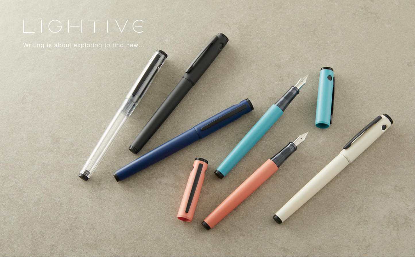 Pilot PFLT1CORF PILOT Writive Fountain Pen, Fine Point, Coral