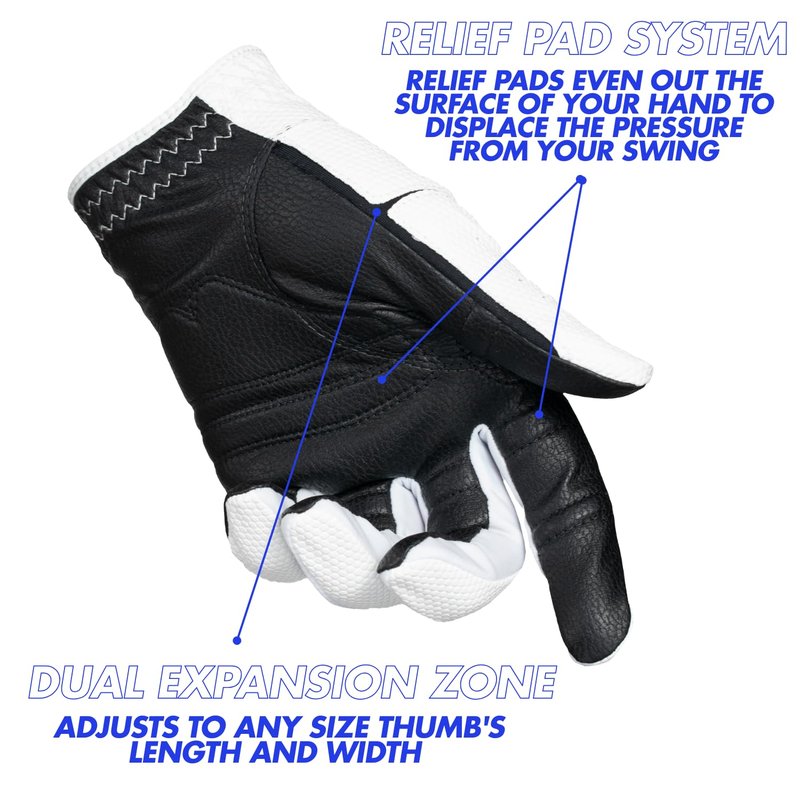Bionic Men's RelaxGrip 2.0 Golf Glove, 2.0 DX, Right Hand, Large