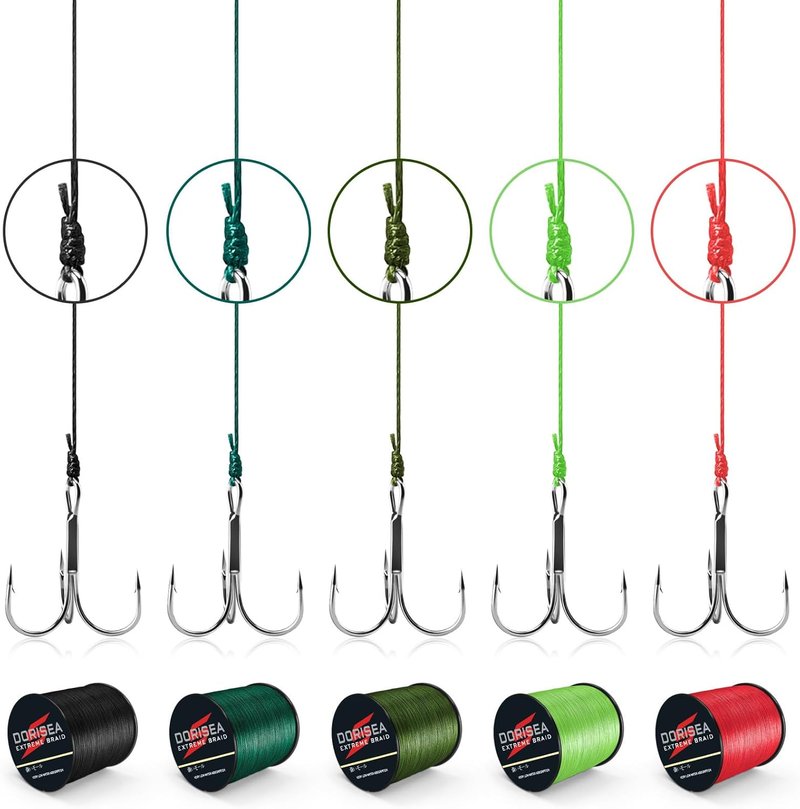 Extreme Braid 100% PE Black Braided Fishing Line - Zero Stretch, 109 Yards to 2187 Yards, 6-550 lb Test