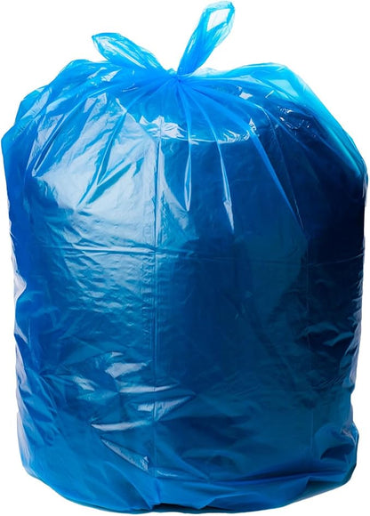 Ultrasac Heavy Duty 55 Gallon Blue Trash Bags