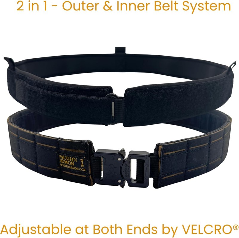 Battle Belt - Tactical Cordura® Nylon with Genuine COBRA® Buckle | Laser Cut Design