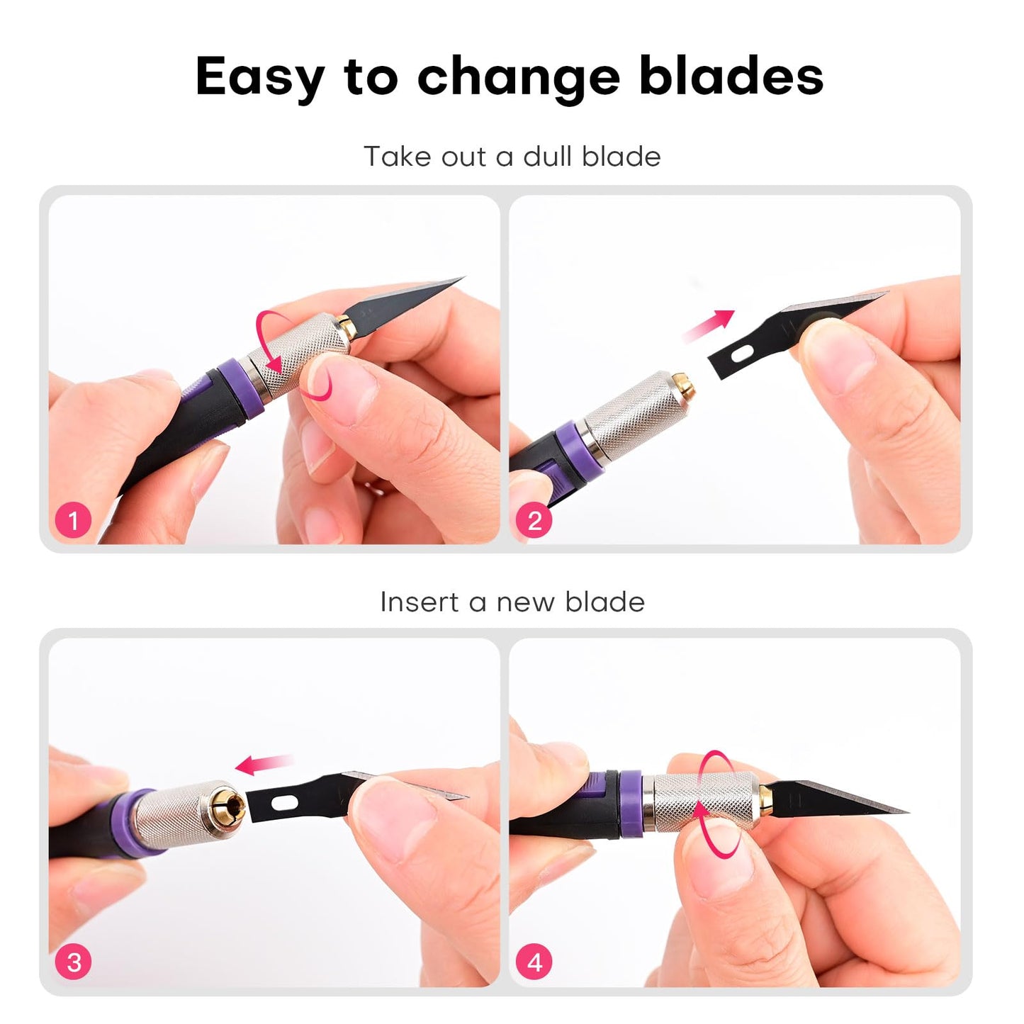 NEWISHTOOL Wallpaper Smoothing Tool for Applying Peel and Stick Contact Paper, Vinyl Backsplash Tile Wallpaper Tools with Sponge Seam Roller, Purple Smoother, Felt Squeegee, Precision Cutting Knife