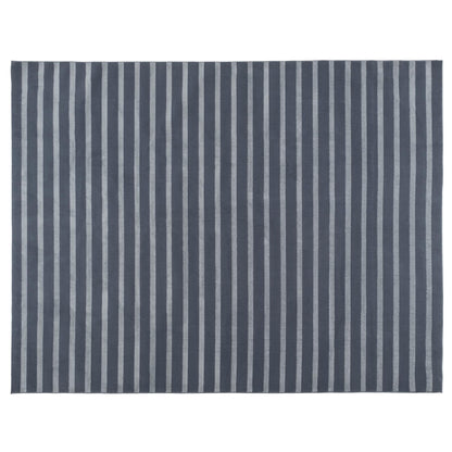 Revival Rugs Staves 8'x10' Area Rugs for Living Room Bedroom Dining Room - Washable, Oeko-TEX Certified, Modern, Blue