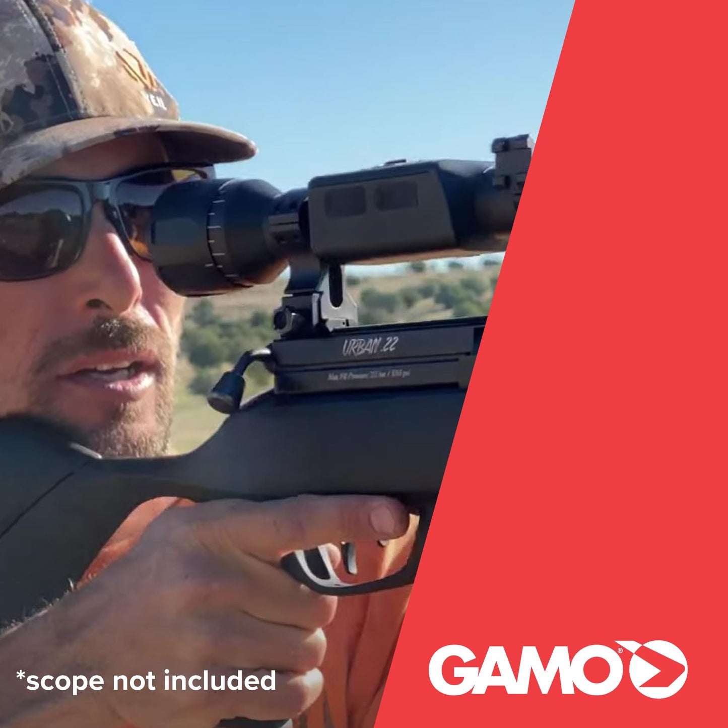 Gamo Urban PCP Bolt Action Air Rifle - .22 Caliber - 1100 FPS - Black