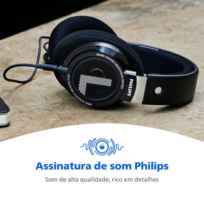 Philips Audio SHP9500 HiFi Precision Stereo Over-Ear Headphones (Black)