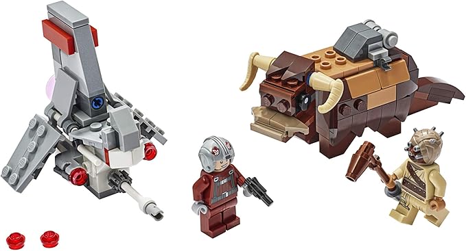 LEGO Star Wars: A New Hope T-16 Skyhopper vs Bantha Microfighters 75265 Collectible Toy Building Kit for Kids New 2020 (198 Pieces)