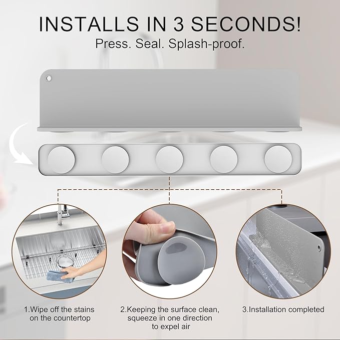 Silicone Sink Splash Guard, Sink Splash Guard