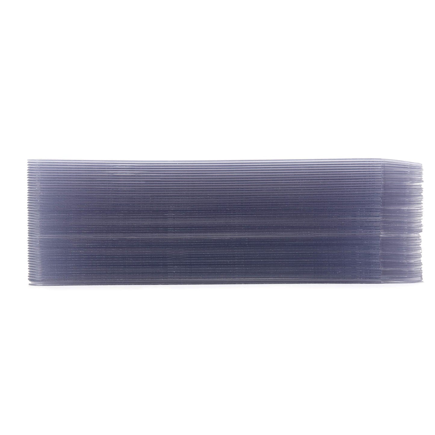 Vault X Semi-Rigid Trading Card Holders (50 Pack), Hard Sleeves for Trading Card Grading Submissions, Card Protectors