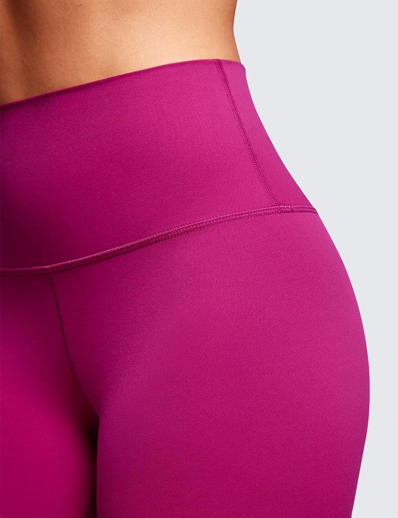 CRZ YOGA Butterluxe Biker Shorts 4'' - High Waisted Booty Workout Volleyball Yoga Womens Spandex Magenta Purple XX-Small