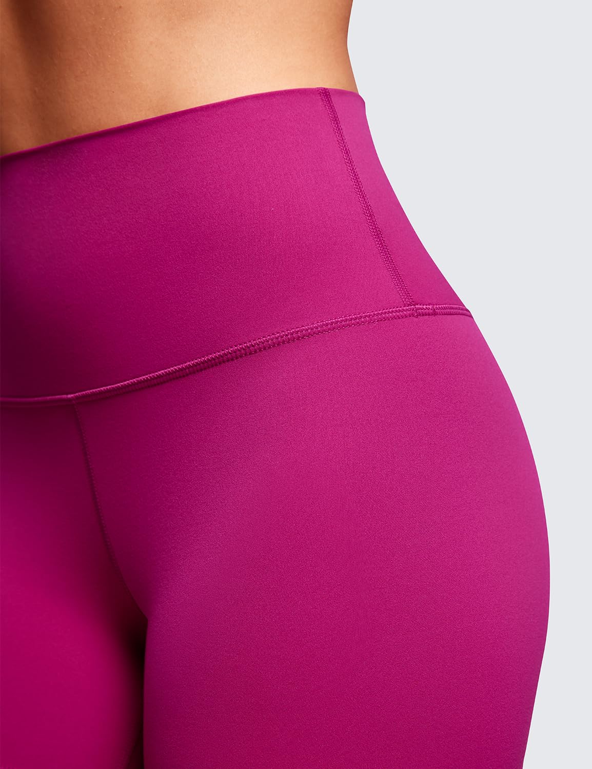 CRZ YOGA Butterluxe Biker Shorts 4'' - High Waisted Booty Workout Volleyball Yoga Womens Spandex Magenta Purple X-Small