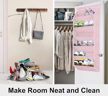 SLEEPING LAMB Over The Door Shoe Rack