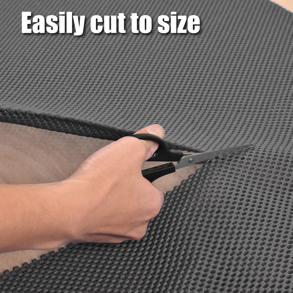 POWERTEC Non Slip Mat Anti Slip Mat, Heavy Duty Grip Mats, 24" x 48" Non Slip Pad Tool Mats for Workshop, Cabinet, Workbench Pad, Nonslip Drawer Shelf Liner, Woodworking Router - 2PK, 71014-P2