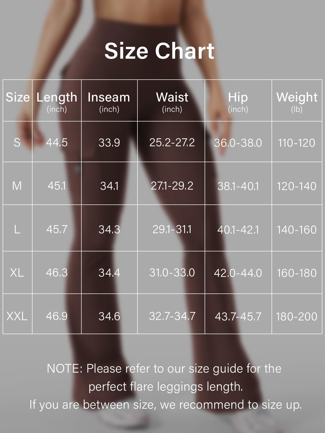 YEOREO CoreFlex Women Workout Flare Leggings with Pockets Hidden Scrunch Cargo Gym Yoga No Front Seam Leggings Chocolate XS