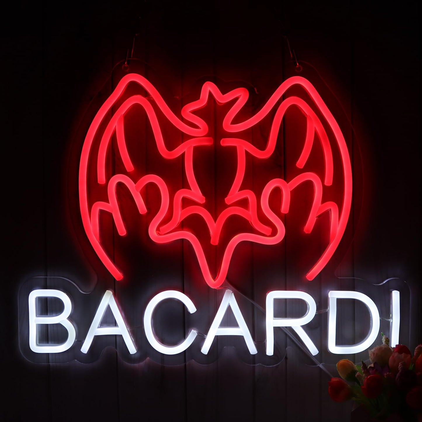 Neon Signs for Wall Decor，Neon Lights for Bedroom Led Business Signs Suitable for Drinks Shop、Man Cave、Christmas Gifts，16 * 10Inch(red)