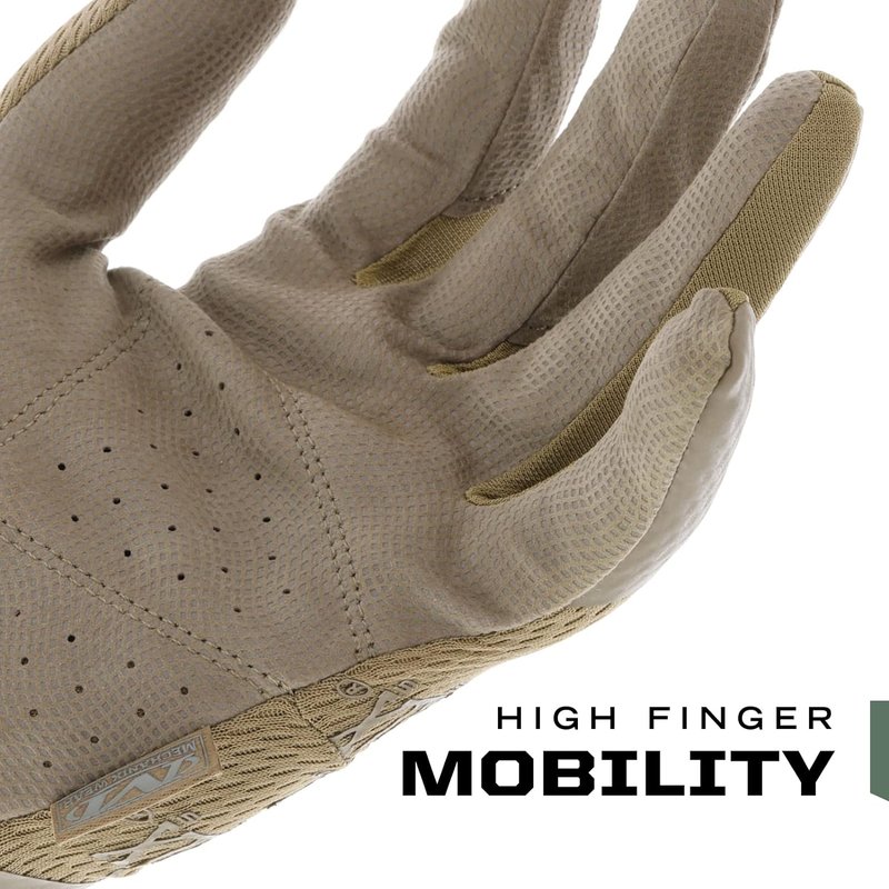 Tactical Specialty 0.5mm High-Dexterity Work Gloves - Secure Fit for Airsoft, Paintball | Brown, Medium